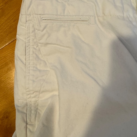 Ralph Lauren Double RL Ivory Flat Front Men Shorts - Picture 4 of 8